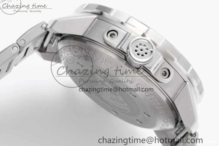 MIROTIME 1218 Aquatimer Chrono SS V6SF 1:1 Best Edition Blue Dial on SS Bracelet A Modern 7032